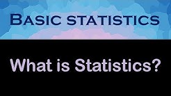 Chapter 1.1: What is Statistics? Healthcare Perspective